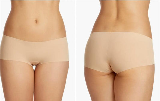 NWT Hanky Panky S Breathe Boy short Underwear Panty Beige 119258