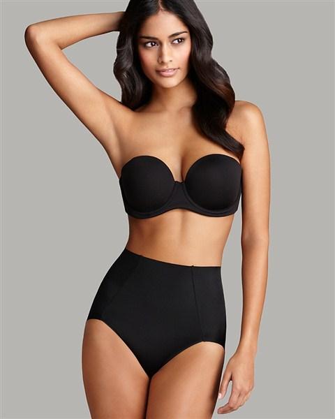 NWTD Wacoal 36DD Red Carpet Strapless Convertible Black Bra 854119 119293