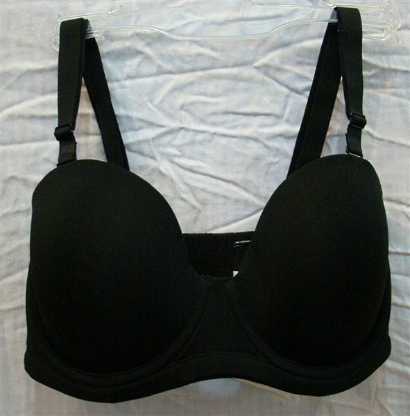 NWTD Wacoal 36DD Red Carpet Strapless Convertible Black Bra 854119 119293
