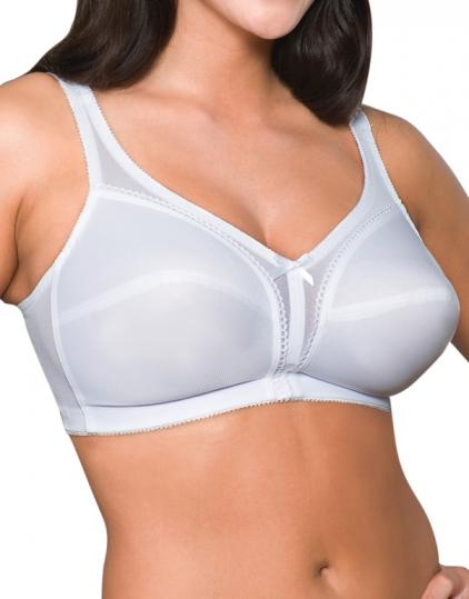 NWOT Carnival 42C Camisole Shoulder Soft Cup Bra 620 White 119349