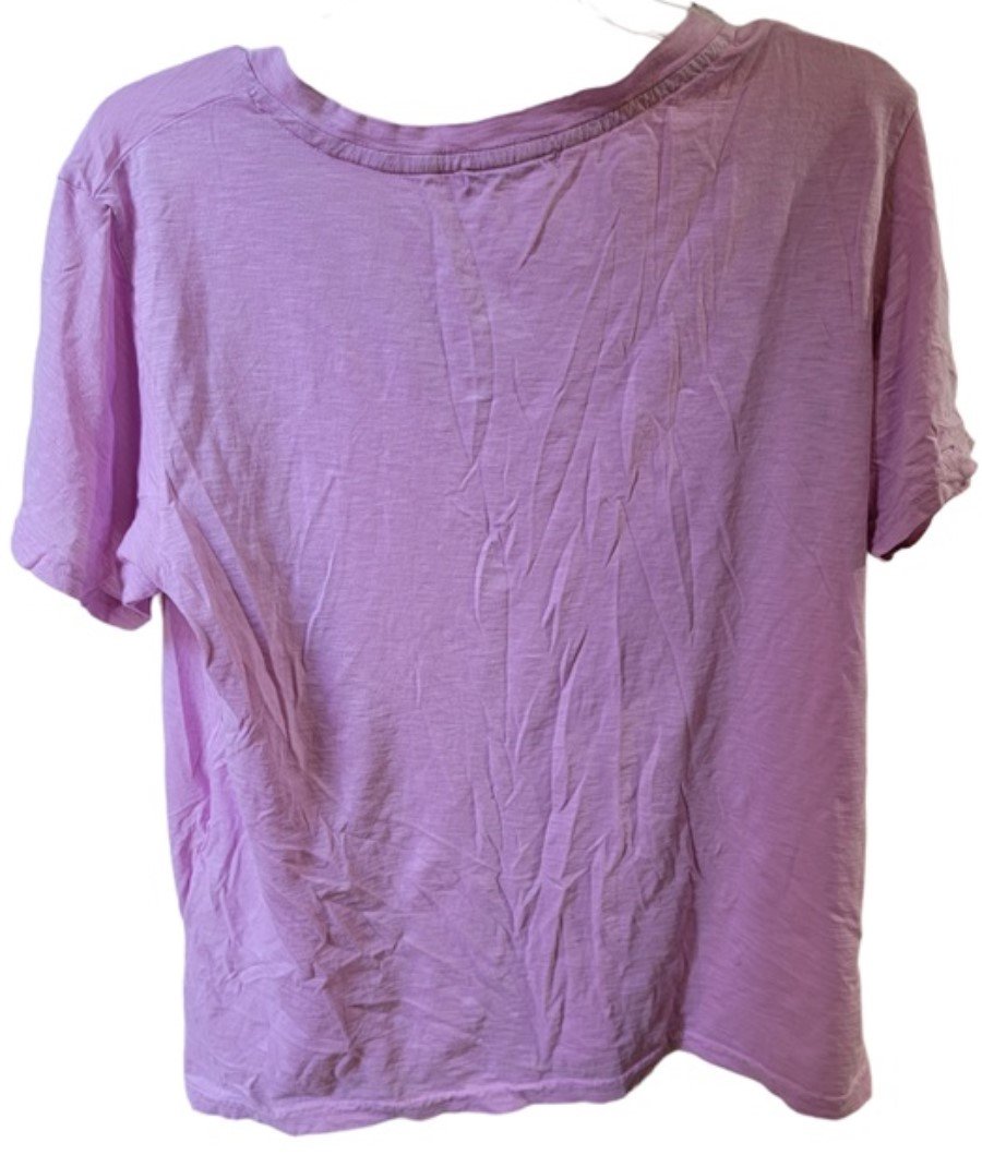 NWOT Michael Stars S Elena Short Sleeve T Shirt Lilac 119388