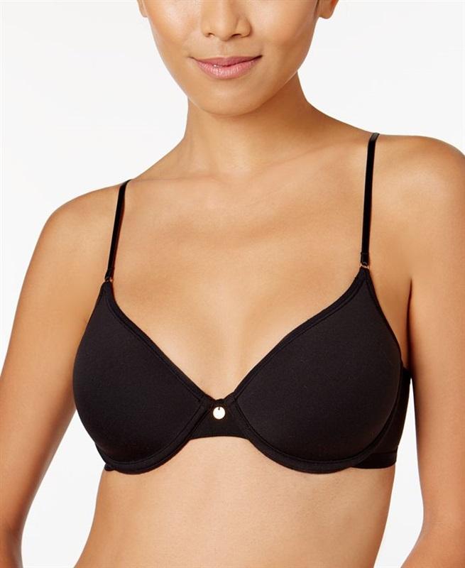 NWPT Natori 34DD Understated Contour Underwire Bra 132025 Black 119434