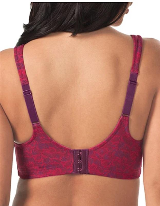 NWOT Leading Lady 46C Molded Soft Cup Bra 5042 Burgundy 119437