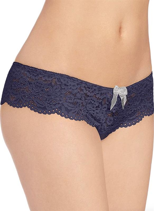 NWT b. tempt'd Wacoal S Pink 945144 Ciao Bella Tanga Thong Panties 119465