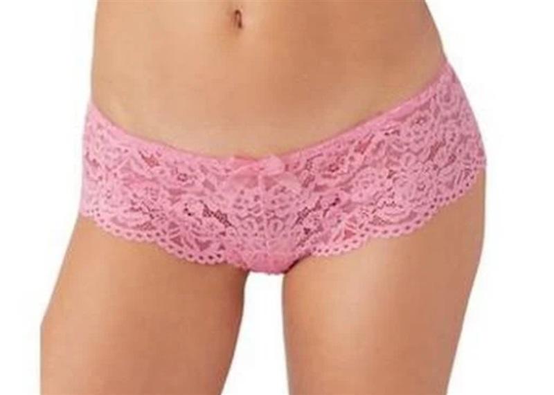 NWT b. tempt'd Wacoal L Pink 945144 Ciao Bella Tanga Thong Panties 119466
