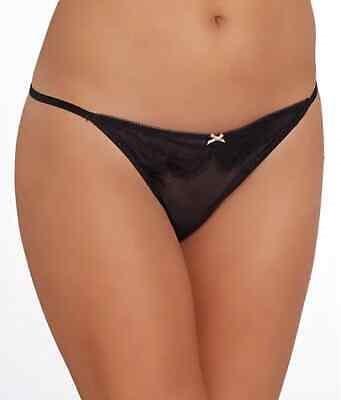 NWT b.tempt'd by Wacoal L Sultry Lace Thong 976361 Black 119467