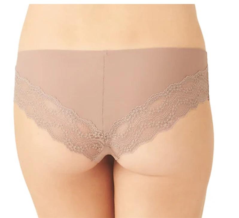 NWT b.tempt'd by Wacoal XL b.bare Cheeky Hipster Underwear 976367 Green 119468