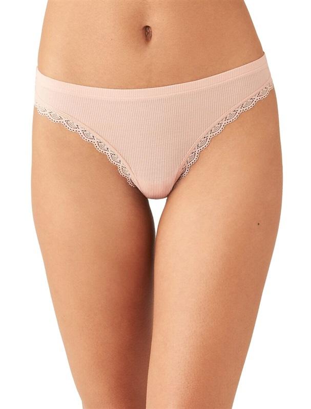 NWT B.Tempt'd Wacoal M Innocence Daywear Thong Underwear 979214 Pink 119473