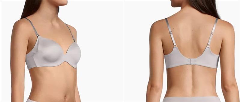 NWT Le Mystere 36G Satin & Mesh Seamless T-Shirt Bra 119504