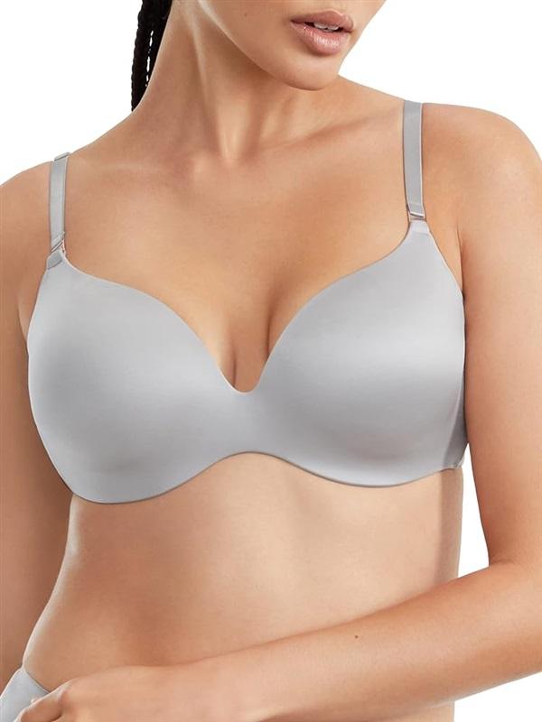 NWT Le Mystere 36G Satin & Mesh Seamless T-Shirt Bra 119504