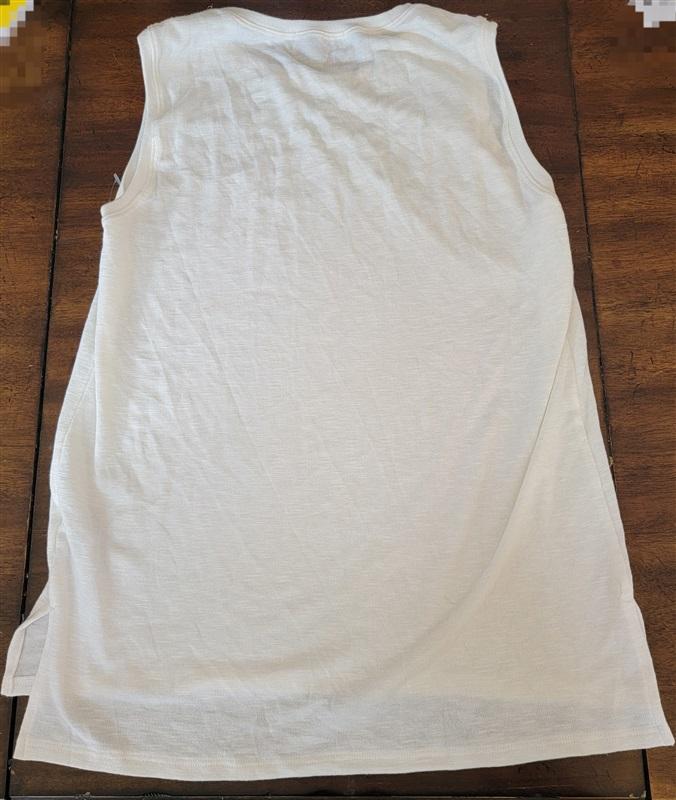 NWOTD Michael Stars M Crew Neck Ivory 4706 Tank Top 119541