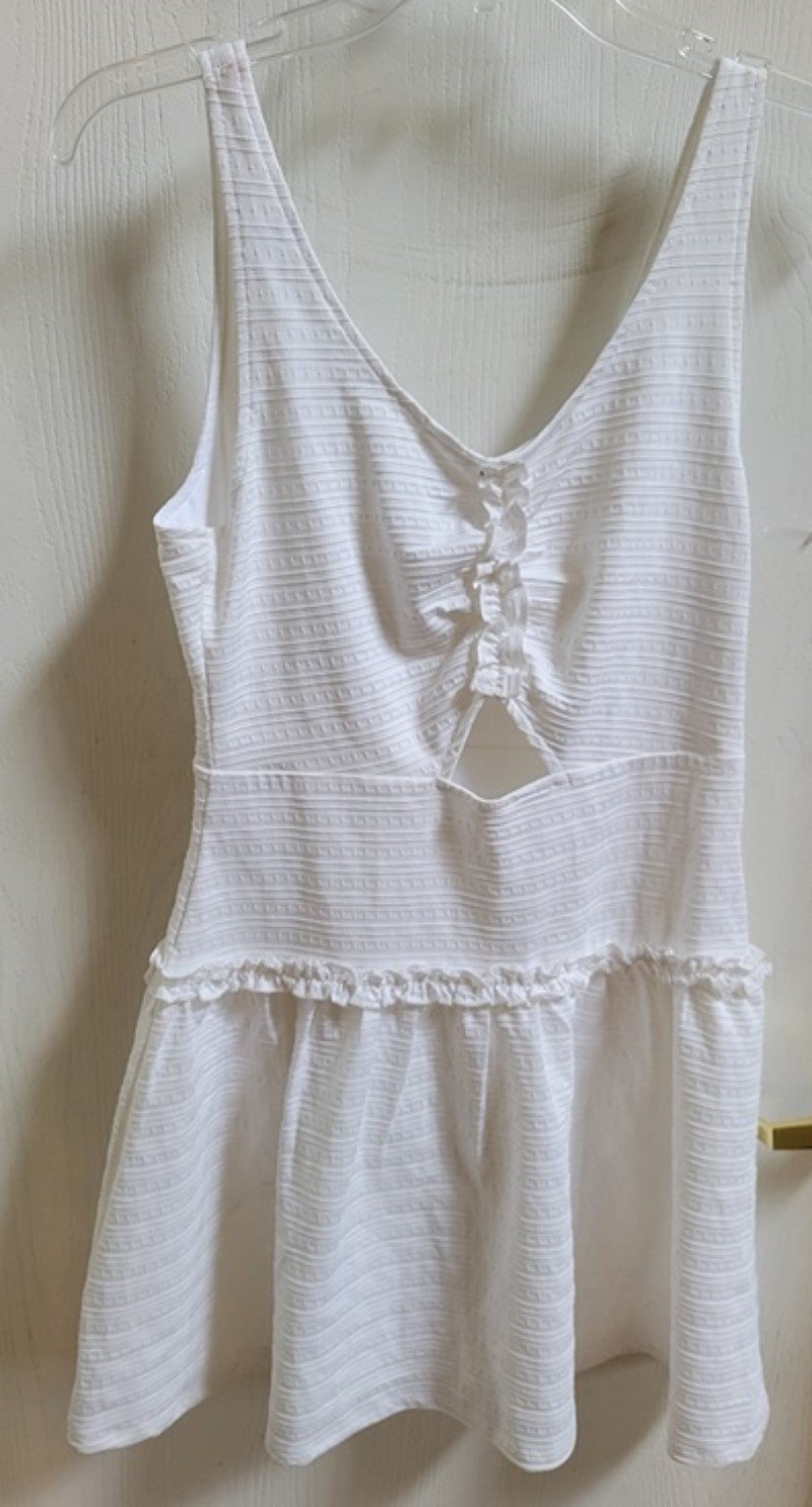 NWOTD Ali & Jay S Buttercup Old Town Strollin White Dress 119544
