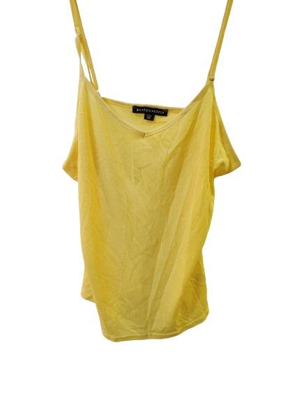 NWOTD Boston Proper S Cami Tank Top Yellow 119548