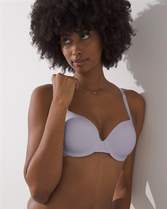 NWOT Soma 36DDD Vanishing 360 Perfect Coverage T-Shirt Bra Gray 119561