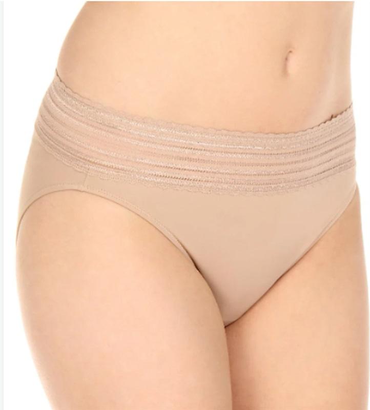 NWOT Warners xl No Pinching No Problems Hi Cut Brief Panty 5109 119659