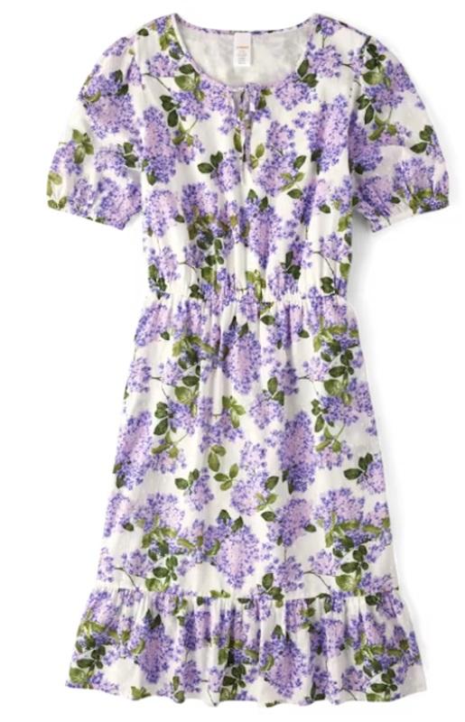 NWT Gymboree XXL Mommy Lilac Tiered Dress Lovely Lavender Bunnys tail 119703
