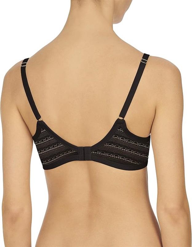 NWT Natori 34B Nouveau Full Fit Spacer Underwire Bra Black 119713