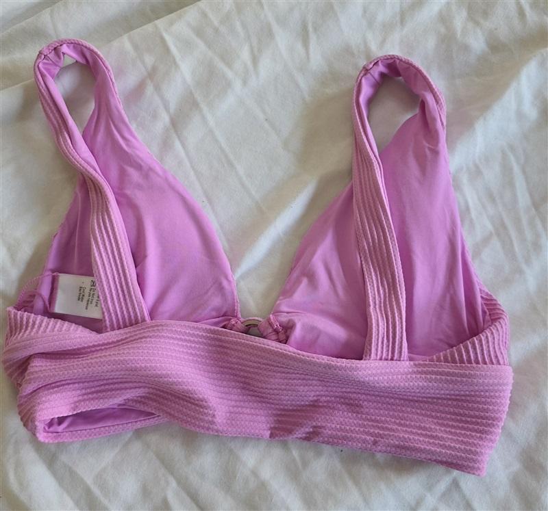 NWOT L*Space D Eco Chic Repreve Fisher Top Purple ROB 119731