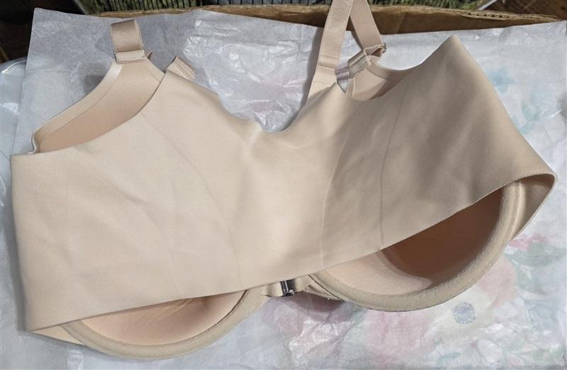 NWOT Soma 36G Vanishing Back Full Coverage Front Close Bra Sand 119753