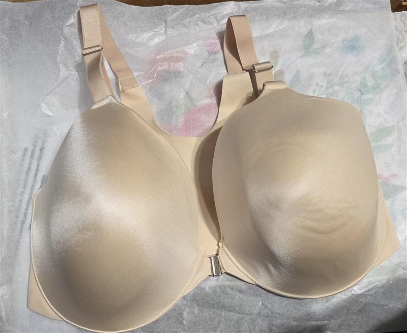 NWOT Soma 36G Vanishing Back Full Coverage Front Close Bra Sand 119753