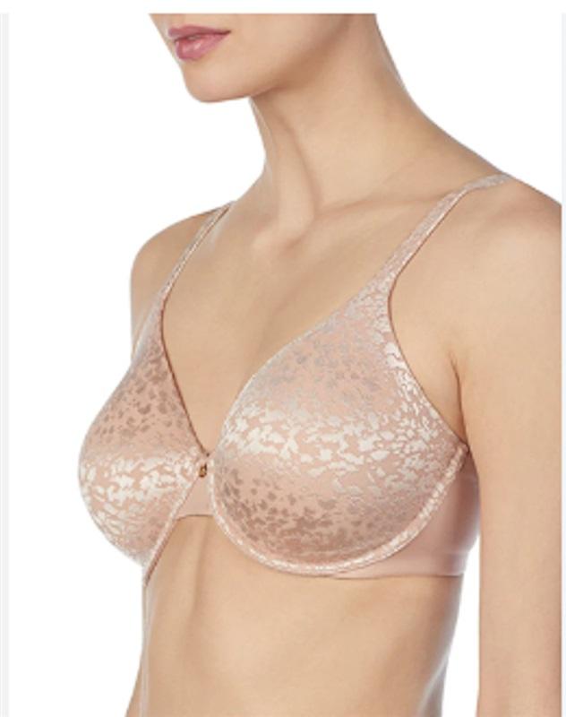 NWT Le Mystere 32H Safari Smoother Bra 9878 Back Smoothing Bra Beige 119890