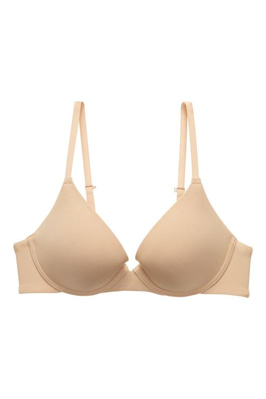 NWT Natori 30C Minimal Convertible Push Up 727229 Beige 119891