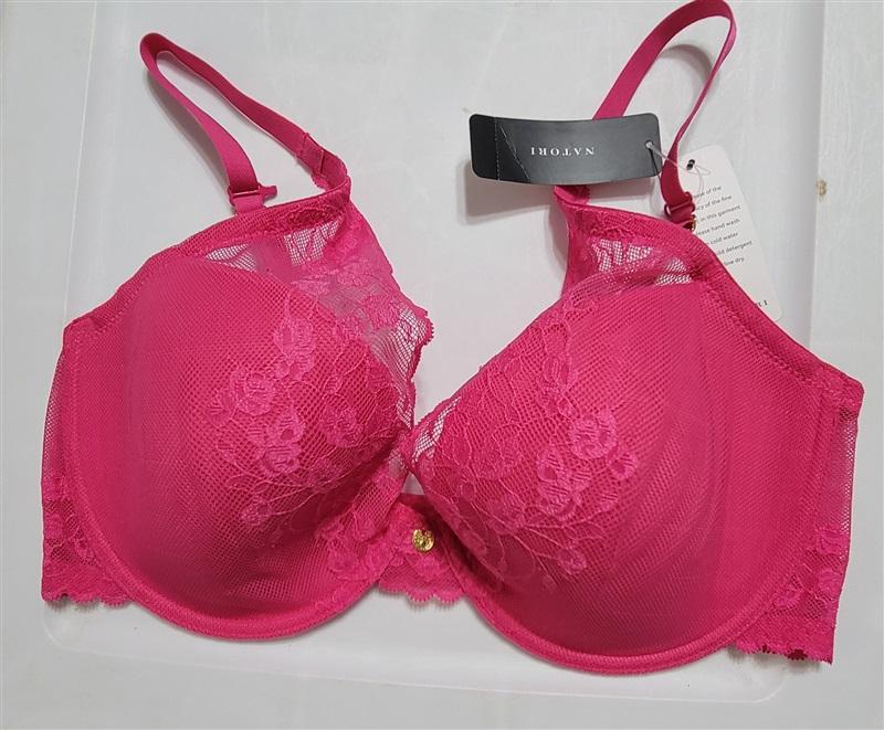 NWT Natori 34DD Cherry Blossom 721191 Convertible Bra Pink #119896