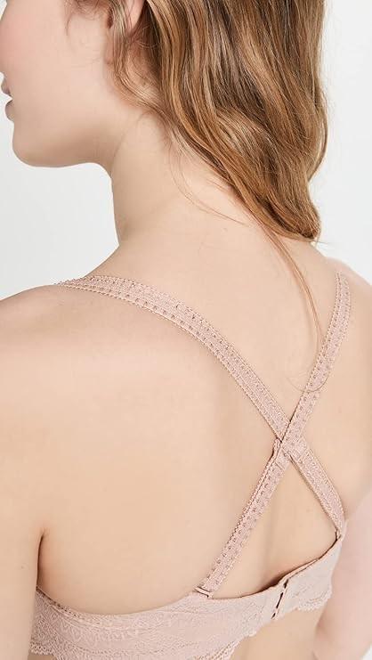 NWT Simone Perele 32D Karma Strapless Plunge Bra 12V302 Beige 119900