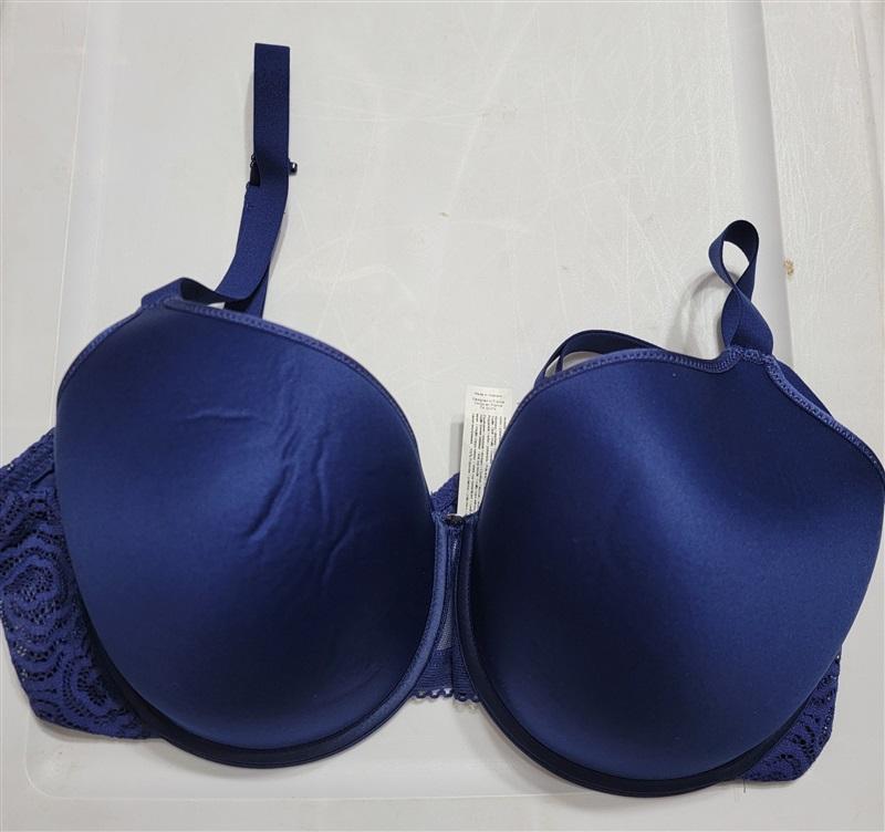 NWT Chantelle 38D C Jolie Bra 13B6 Blue Navy 119905