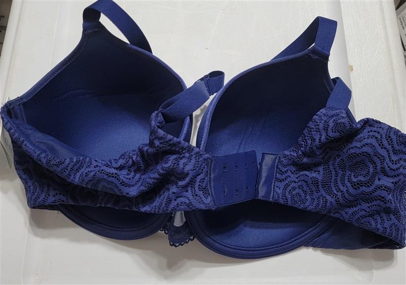 NWT Chantelle 38D C Jolie Bra 13B6 Blue Navy 119905