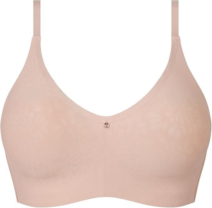 NWT Chantelle 38DDD Comfort Chic 18J8 Back Smoothing Wireless Bra Ivory 119953
