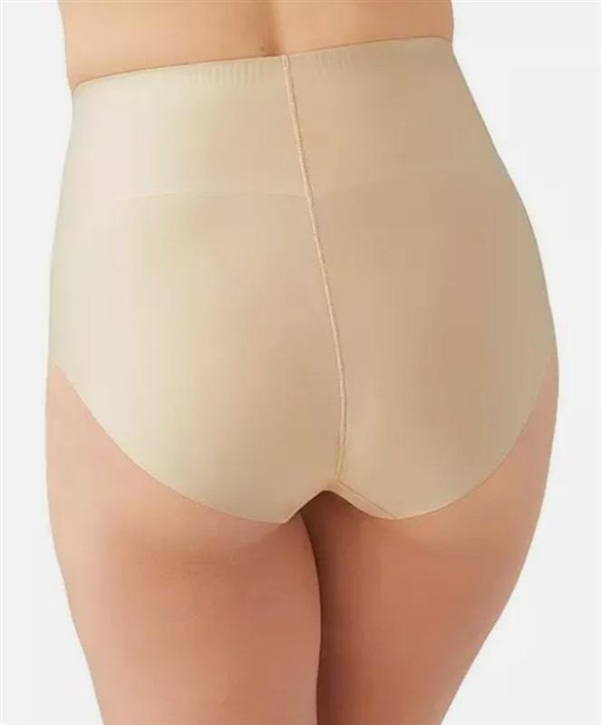 NWT Wacoal XL Taking Shape Shaping Brief Panty 809368 Beige 120085