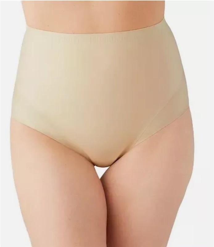 NWT Wacoal XL Taking Shape Shaping Brief Panty 809368 Beige 120085
