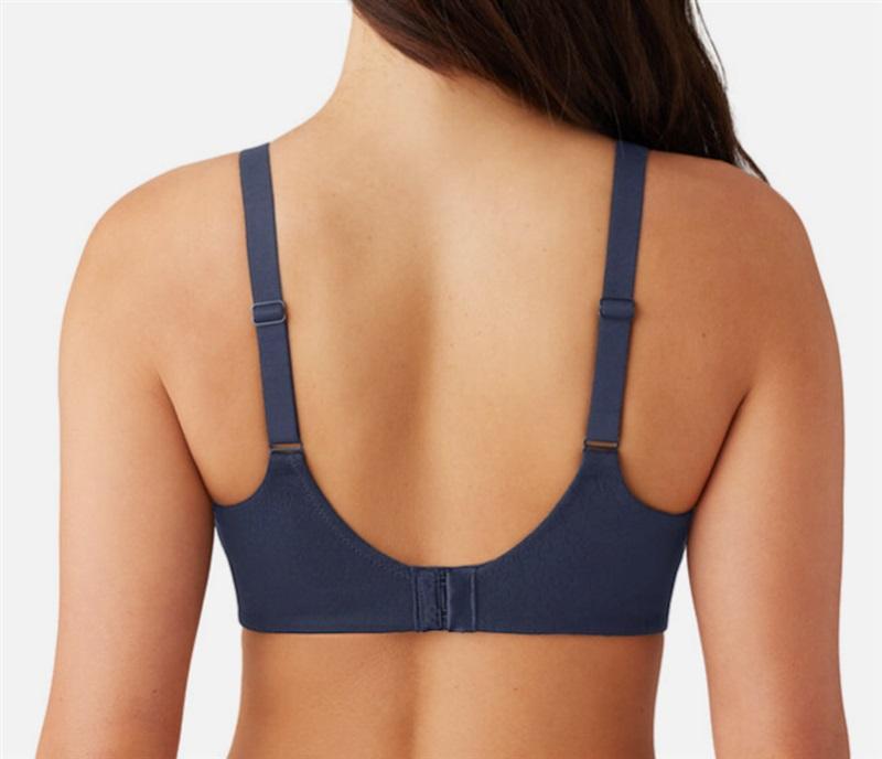 NWT Wacoal 38C 855345 Inside Job Underwire Bra Blue 120100