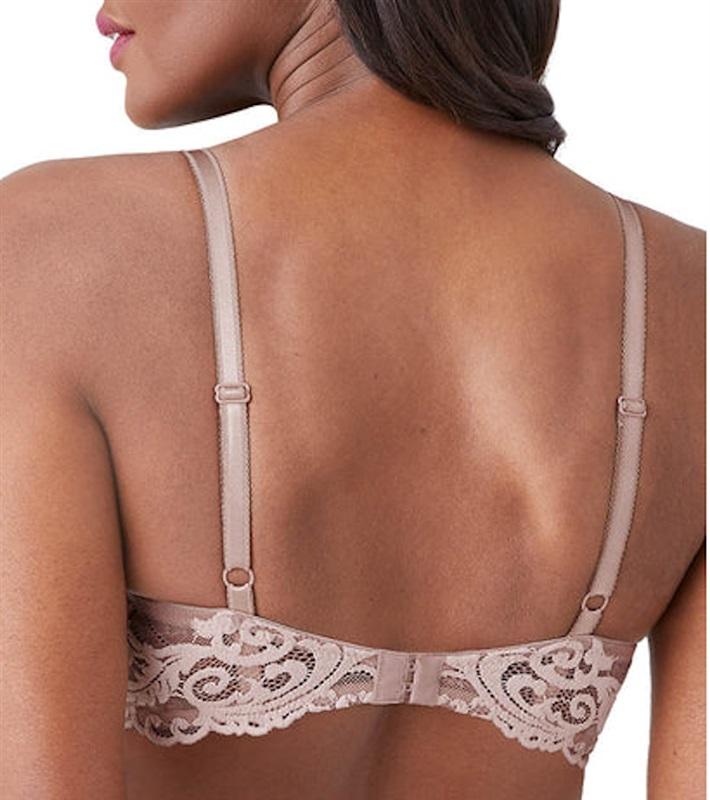 NWOT Wacoal 36D Instant Icon Underwire Bra 851322 Taupe 120126