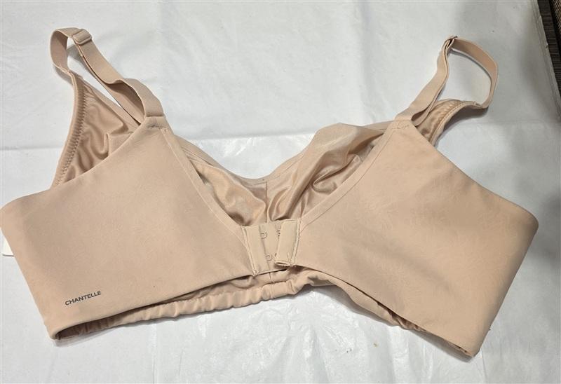 NWT Chantelle 38D Comfort Chic 18J8 Back Smoothing Wireless Bra 120145