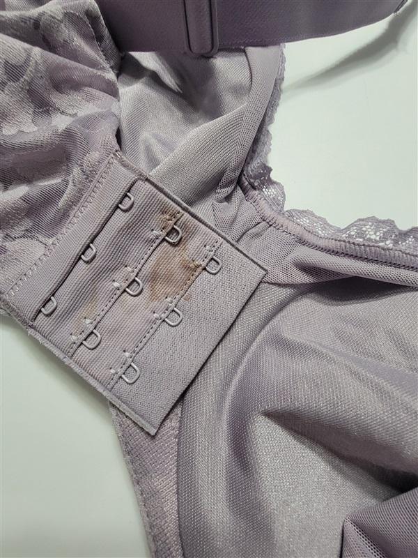 NWOT Bali 42C Bali Passion Comfort Smooth Lace Underwire Bra 6590 Purple 120161