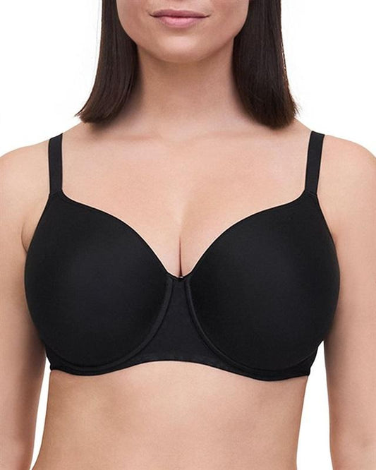 NWTD Chantelle 38H Comfort Chic Full Coverage Underwire Bra 18j6 Black 120183