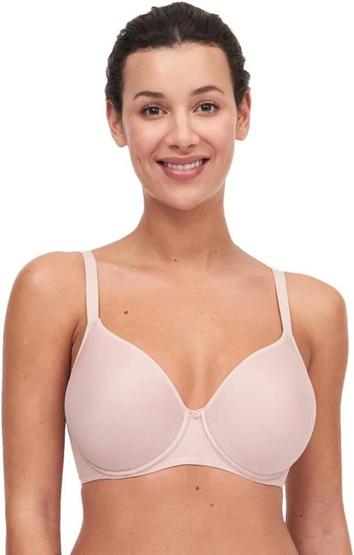 NWTD Chantelle 34DD Comfort Chic Full Coverage Underwire Bra 18j6 Pink 120198