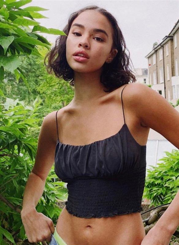 NWOT Urban Outfitters M Wire-Free Camisole Crop Bra Black 120205