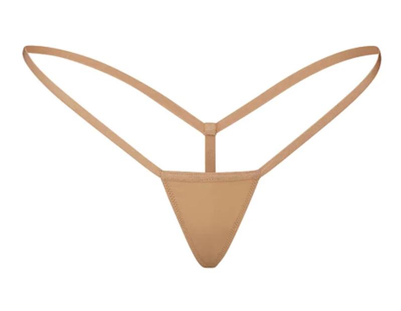 NWT 2pr Skims 3x Fits Everybody Micro Thong Ochre & Mica 120212
