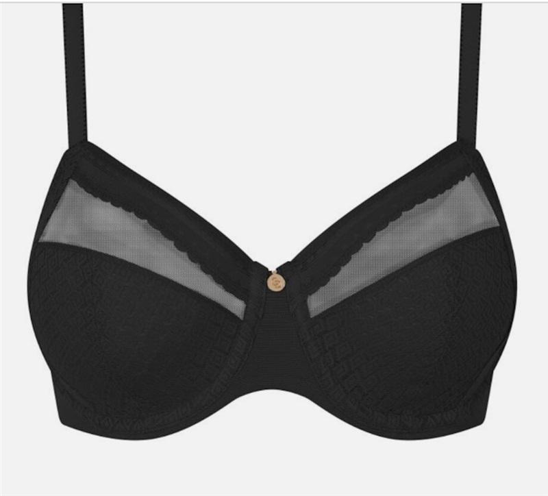 NWT Chantelle 40DD Lucie Lace Comfort Full Coverage Unlined 19Q1 Bra 120230