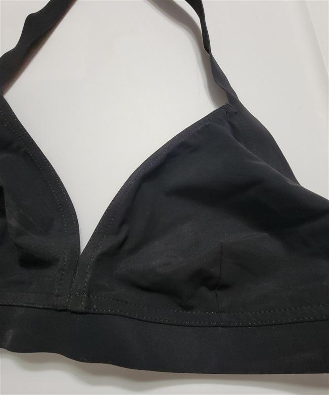 NWOT Orlebar Brown 8 Black Triangle Bikini Swim Top 120232