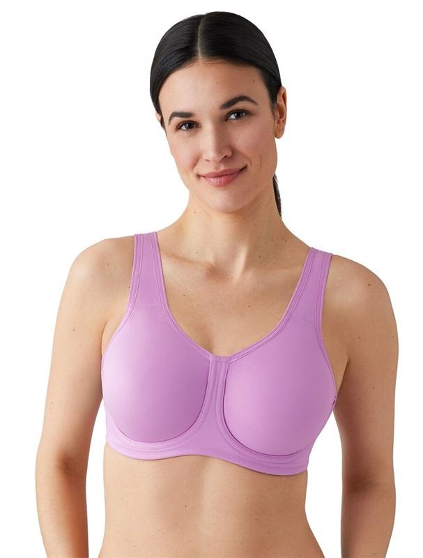 NWT Wacoal 34DDD Sports Bra Underwire 855170 Lilac Purple 120251