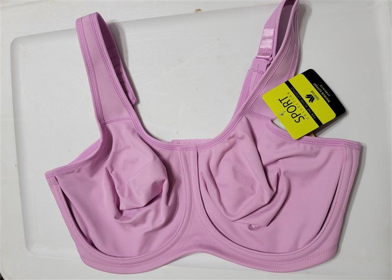 NWT Wacoal 34DDD Sports Bra Underwire 855170 Lilac Purple 120251