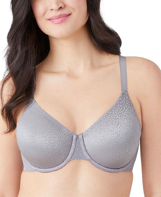 NWT Wacoal 34DDD Back Appeal Underwire Bra 855303 Gray 120253