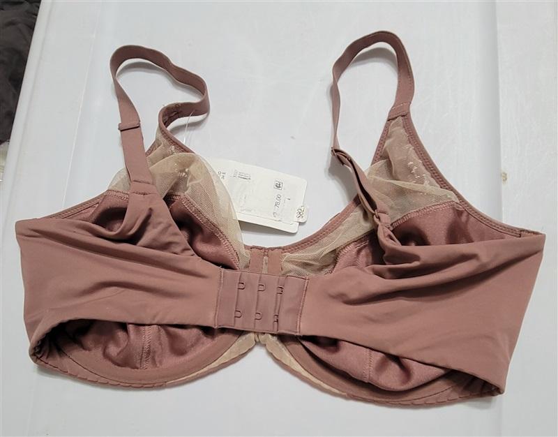 NWT Chantelle NORAH 34DDD SEAMLESS COMFORT BRA Black 13F1 117943