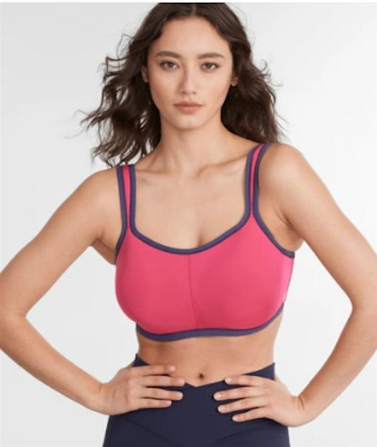 NWT Natori Yogi 34H Yoga Sports Bra Blush Pink 731050 120295