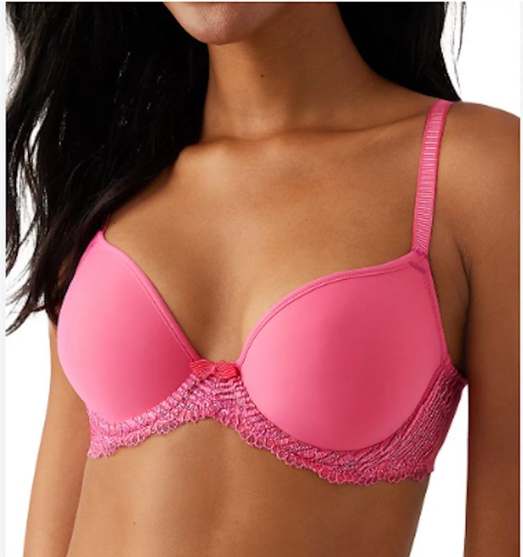 NWT Wacoal 38DD La Femme T-Shirt 853117 Underwire Bra Pink 120300