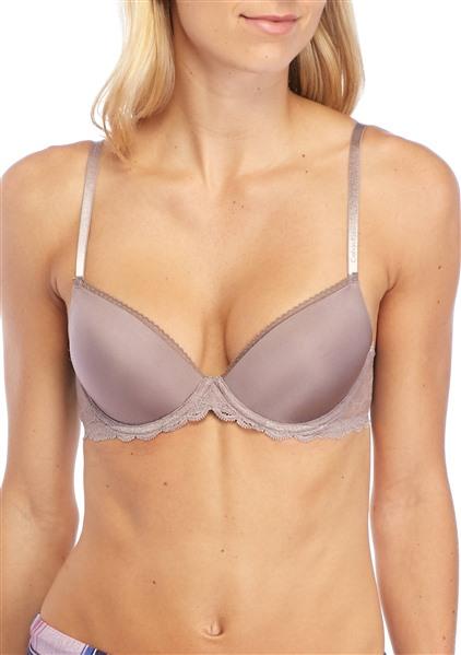 NWT Calvin Klein 32C Seductive Comfort Lace Demi Lift Multiway Bra QF1444 120430